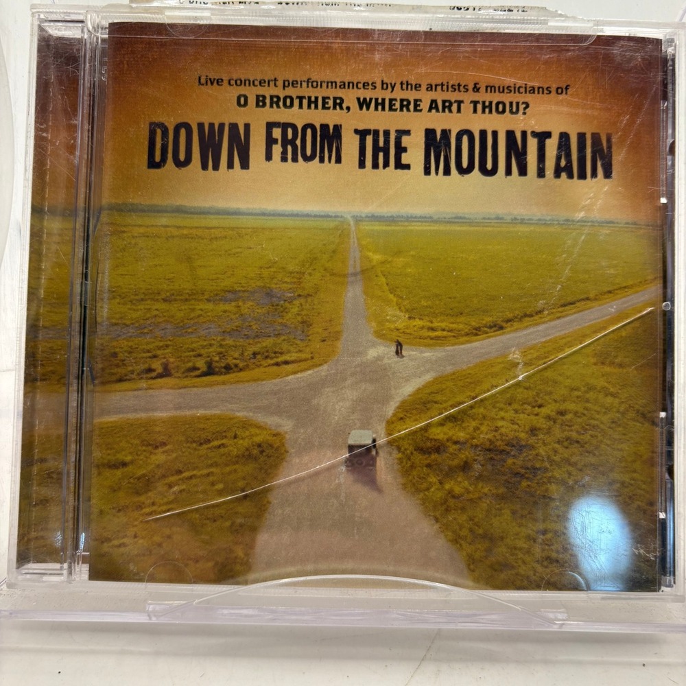 Down From The Mountain CD O Brother Where Art Thou Live Concert Soundtrack 2001